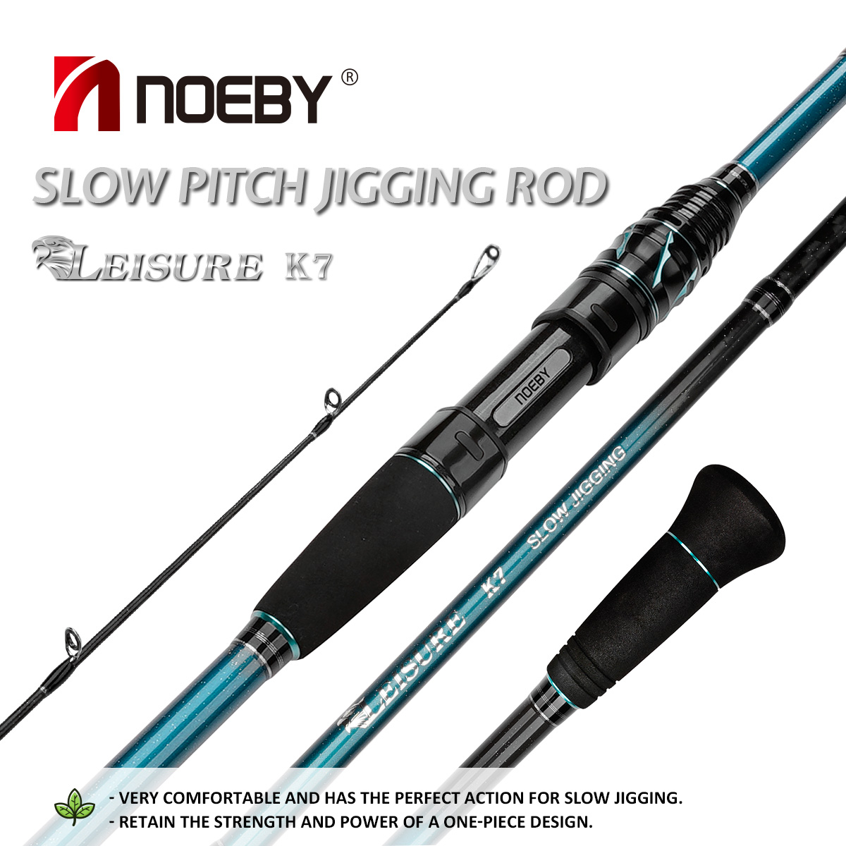 Fishing Rod Surf - NOEBY K7 Slow Pitch Jigging Hengel